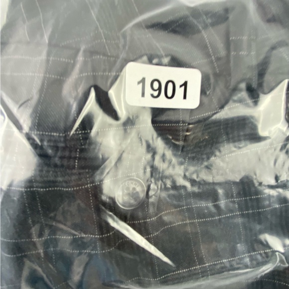 Tommy Hilfiger Plaid Y2K Bootcut Gray & Black Pants Women's size 8 - Picture 13 of 13